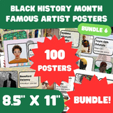 Black History Month - Famous Artist Posters - 8.5"x11" - BUNDLE 6