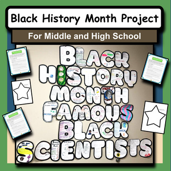 Preview of Black History Month: Black Scientists Research Activity and Project for Science