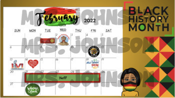 Jets Representatives on the Black History Month Calendar