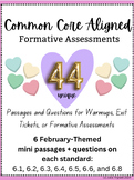 Black History Month/February Formative Assessment Bundle