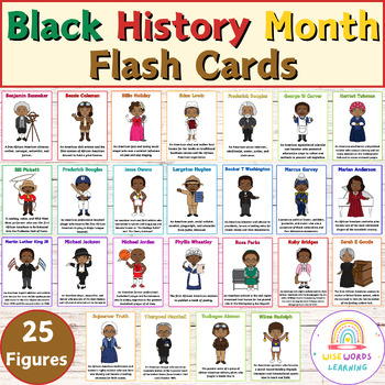 Preview of Black History Month Figures Biographies, African-American Heroes Biography