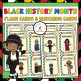 Black History Month Flashcards With Matching Cards Activit