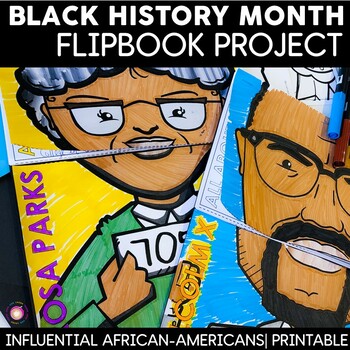 Preview of Black History Month Flipbook Project