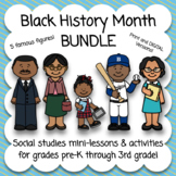 Black History Month BUNDLE of Mini-Lessons & Activities