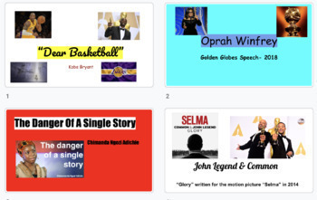 Preview of Black History Month Growing Bundle - Worksheets, Slides, Poetry, Music, Speeches