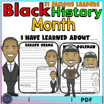 Black History Month Handwriting Practice Influential Figures | TPT