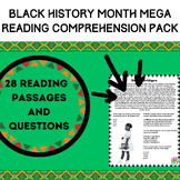 Black History Month/Historical Black Figures Reading Compr