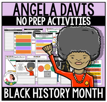 Preview of Black History Month: Angela Davis | Middle School