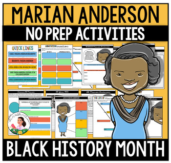 Preview of Black History Month: Marian Anderson | Middle School