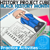 Black History Month Research Project 30+ people Craft Cube