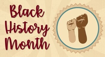 Preview of Black History Month Independent Critical Thinking Activity