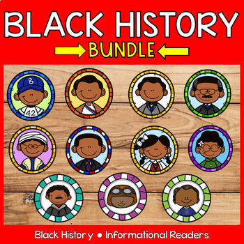 Preview of Black History Month | Informational Readers | Bundle