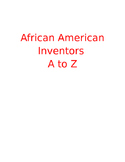 Black History Month Inventors