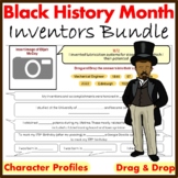 Black History Month Inventors Bundle - Character Profiles 