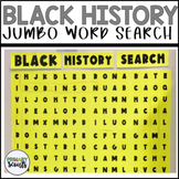 Black History Month JUMBO Word Search
