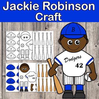 Jackie Robinson at Bat, Crayola CIY, DIY Crafts for Kids and Adults