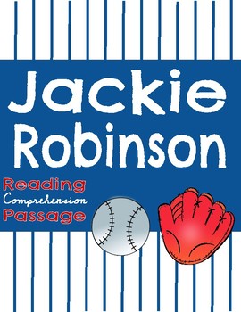 Jackie Robinson MLB Passage and Activities Research Project Black History  Month