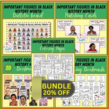 Preview of Black History Month & Juneteenth Freedom Day BUNDLE