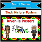 Black History Month Juvenile Posters - Color!