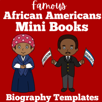 Preview of Black History Month | Kindergarten 1st 2nd 3rd 4th Grade | Biography Activities