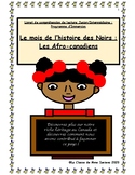 Black History Month/Le Mois de l'Histoire des Noirs (French)