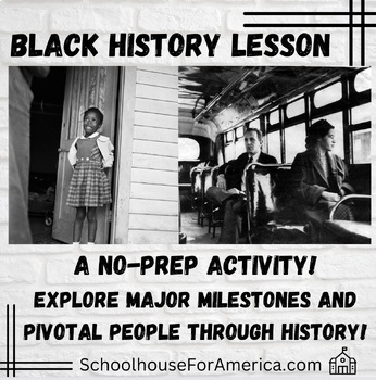 Preview of Black History Month Lesson
