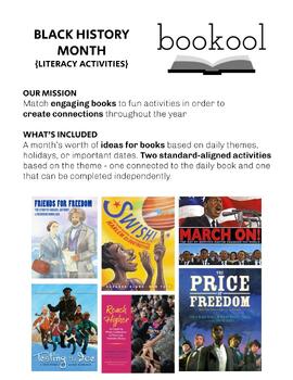 Preview of Black History Month Literacy Activities