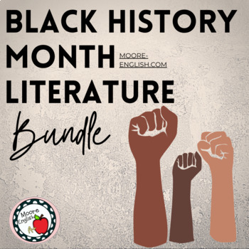 Preview of Black History Month Literature Bundle (145+ pages, 15 texts) / Print + Digital