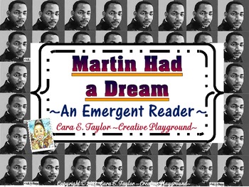 Preview of Black History Month~ MLK Jr. Emergent Reader