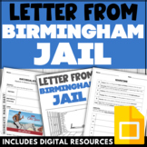 Letter from Birmingham Jail RHETORICAL ANALYSIS Lesson | M