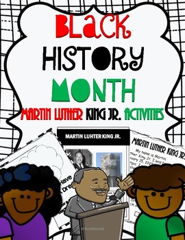 Preview of Black History Month: Martin Luther King Activities