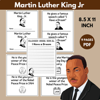 Black History Month Martin Luther King Jr.- Early Reader - MLK Day