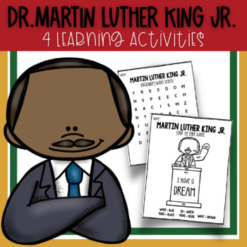 Preview of Black History Month - Martin Luther King Jr Learning Activity Bundle