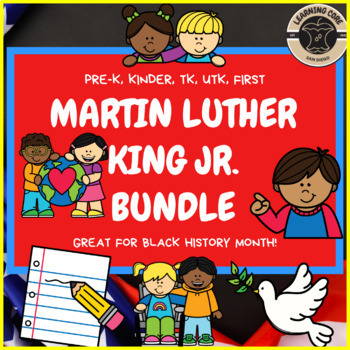 Preview of Black History Month Martin Luther King Jr. Resources PreK Kindergarten First TK