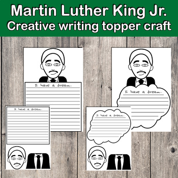 Black History Month Martin Luther King Jr. Topper Craft by Hope ...