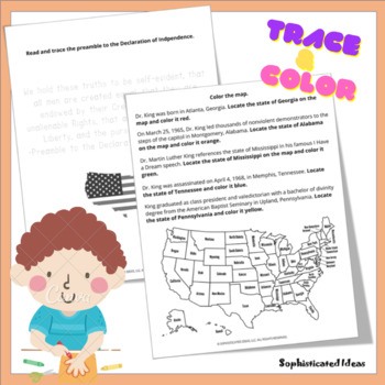 Black History Month :Martin Luther King, Jr. Worksheets by ...