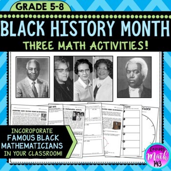 Preview of Black History Month: Math Activities Bundle!