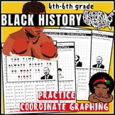 ⭐️Black History Month Math Activities Coordinate Graphing 