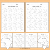 Black History Month Math Activities Number Tracing Workshe