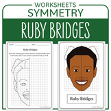 Black History Month Math Activity Ruby Bridges Symmetry Ma