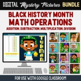 Black History Month Math Digital Activity, Google Classroo