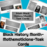 Black History Month- Mathematicians-Task Cards | Bell Ring