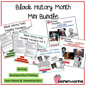Preview of Black History Month Mini Bundle