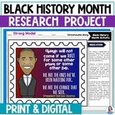 Black History Month Project - Commemorative Stamp & Biogra