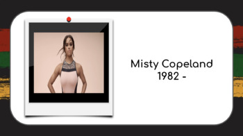 Preview of Black History Month - Misty Copeland