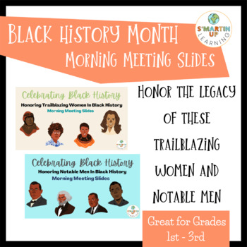Preview of Black History Month Morning Slides - BUNDLE
