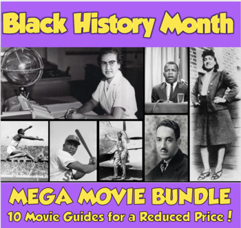 Preview of Black History Month Movie Bundle