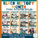 Black History Month Music Activity Bundle
