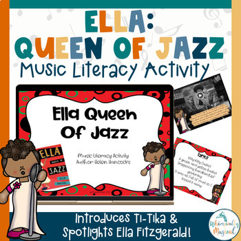 Preview of Black History Month Music Activity | Ella: Queen Of Jazz