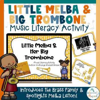Preview of Black History Month Music Activity | Little Melba & Her Big Trombone